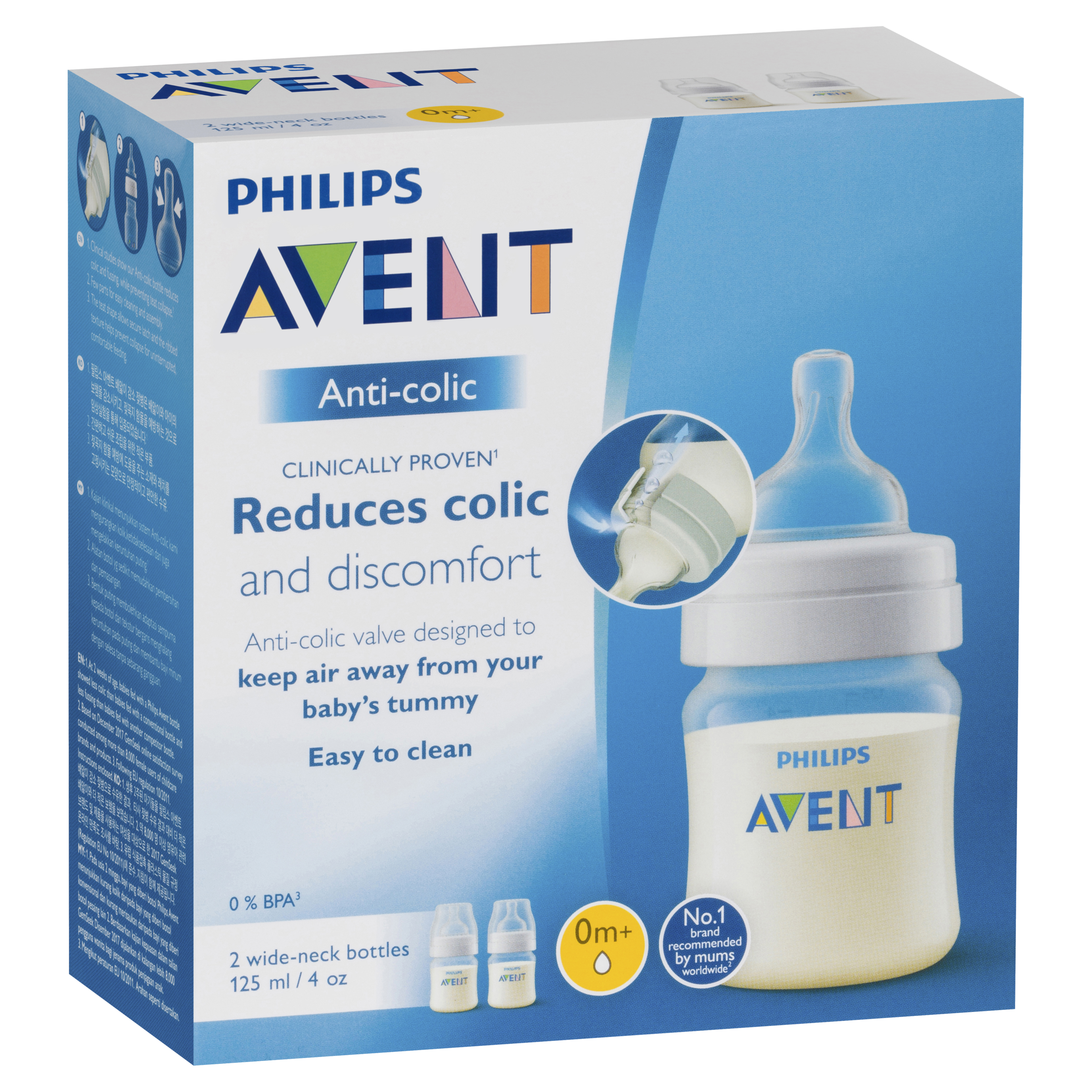 avent anti colic 125ml