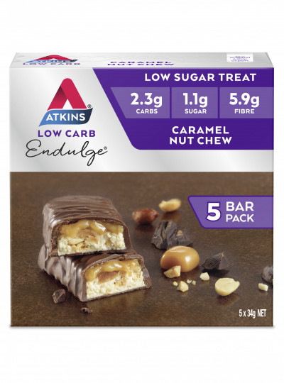 Endulge Caramel Nut Chew 5Pk