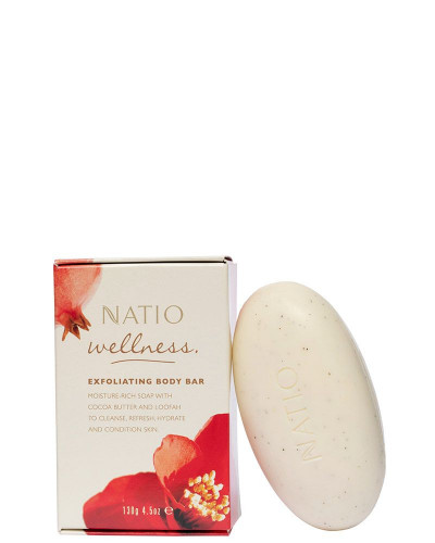 Natio Wellness Exfoliating Body Bar 130G
