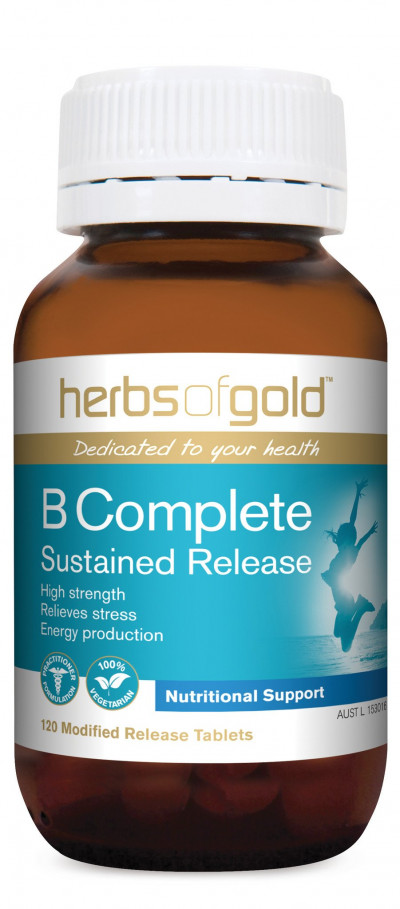 Herbs of Gold B Sustained Release 60 Tablets front