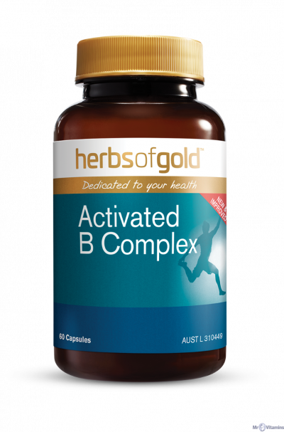 Herbs of Gold Activated B Complex front