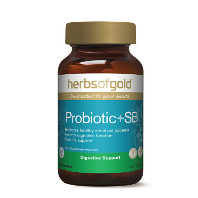 Herbs of Gold Probiotic + SB 60 Capsules front