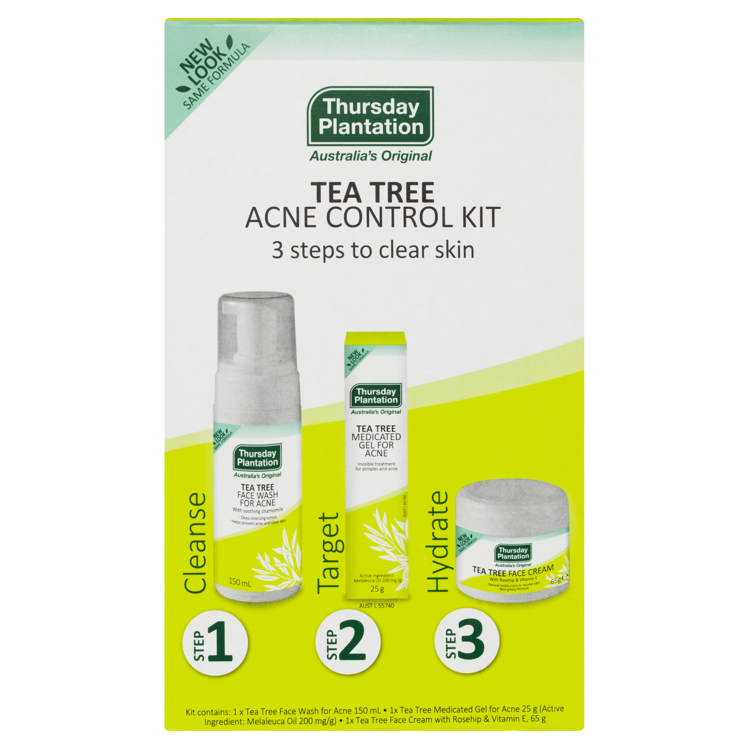 tea tree acne control kit